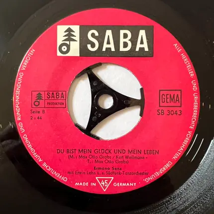 Ermano Sens - Es Wird In Hundert Jahren Wieder So Ein Frühling Sein