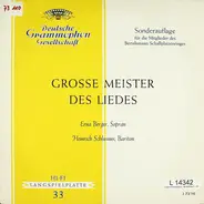 Schubert / Beethoven - Grosse Meister Des Liedes