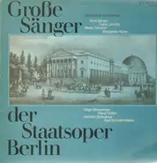 Mozart / Verdi / Wagner a.o. - Große Sänger Der Staatsoper Berlin (Historische Aufnahmen)