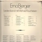 LP - Erna Berger - Liederabend mit Michael Raucheisen