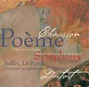 CD - Chausson - Poème Pour Violon / Poème De L'amour Et De La Mer / Symphony