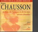 CD - Ernest Chausson - Melodies