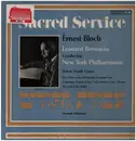 LP - Ernest Bloch - Sacred Service (Avodath Hakodesh = עבודת הקודש) - Mono / 6 eye
