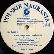 LP - Ernest Bryll, Małgorzata Goraj / Marek Sart, Radio Dla Dziec - O Głupim Tomku, Wilku I Niedźwiedziu. Bajka Muzyczna
