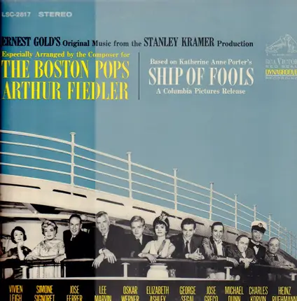 Ernest Gold - Ship Of Fools (A Columbia Pictures Release)