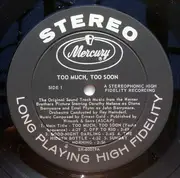 LP - Ernest Gold - Too Much, Too Soon - Original Sound Track Music