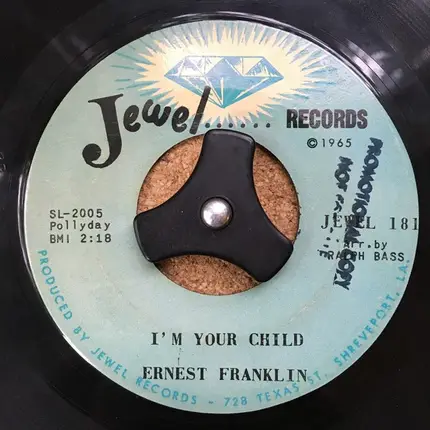 Ernest Franklin - Trying Times / I'm Your Child