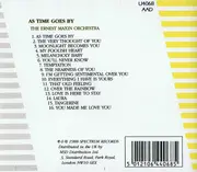 CD - Ernest Maxin And His Orchestra - As Time Goes By