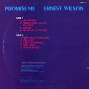 LP - Ernest Wilson - Promise Me