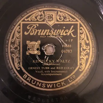 Ernest Tubb With The Anita Kerr Trio , Ernest Tubb And Red Foley - Rose Of The Mountain / Kentucky Waltz