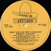 LP - Ernest Tubb And His Texas Troubadours - Midnight Jamboree