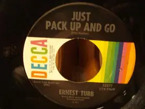 Ernest Tubb - Just Pack Up And Go / It Sure Helps A Lot