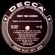 LP - Ernest Tubb - Favorites