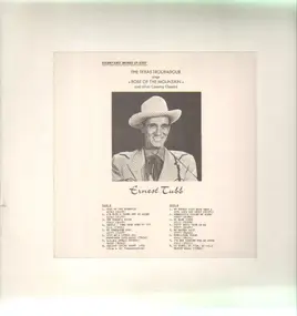 Ernest Tubb - The Texas Troubadour Sings Rose Of The Mountain And Other Country Classics