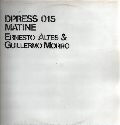 Ernesto Altes & Guillermo Morro - Matine