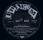 LP - Erni Mangold , Helmut Qualtinger , Kurt Sowinetz ; Text: Günther Fritsch - Wiener Bezirksgericht