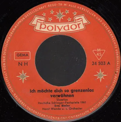 Erni Bieler - Ich Möchte Dich So Grenzenlos Verwöhnen