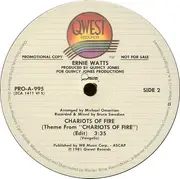 12'' - Ernie Watts - Chariots Of Fire - PROMO
