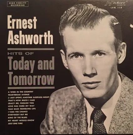 Ernie Ashworth - Hits Of Today And Tomorrow