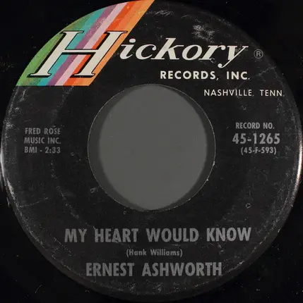 Ernie Ashworth - I Love To Dance With Annie