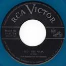 7inch Vinyl Single - Ernie Benedict And His Polkateers - Jolly Time Polka / Walking Hand In Hand - Blue Vinyl