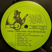 LP - Ernie Carpenter - Elk River Blues: traditional fiddle tunes from Braxton County W. VA. - + booklet