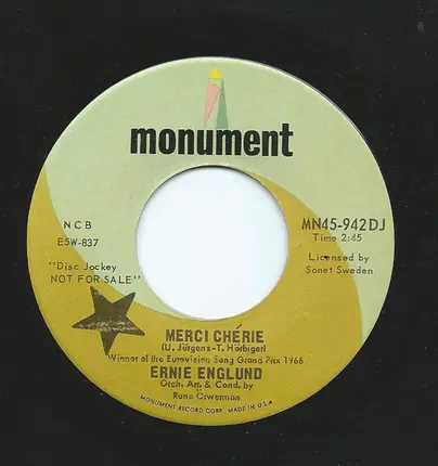 Ernie Englund - Merci Chérie