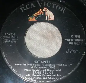 Ernie Felice - So Young, So Fair / Hot Spell