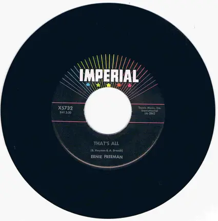 Ernie Freeman - That's All