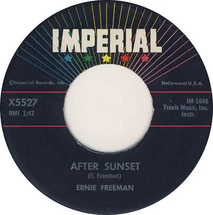 Ernie Freeman - Rose Marie / After Sunset
