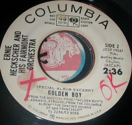 Ernie Heckscher And His Fairmont Orchestra - The Very Thought Of You