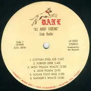 LP - Ernie Hunter - All About Fiddling
