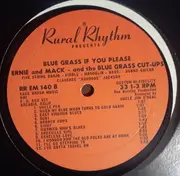 LP - Ernie & Mack And The Blue Grass Cut-Ups - Blue Grass If You Please