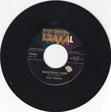 Ernie Freeman - Live It Up / Whispering Hope