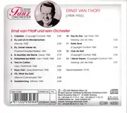 CD - Ernst Van T´Hoof - Ernst Van T´Hoof (1908-1955) - Digipak