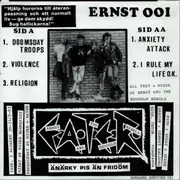 7inch Vinyl Single - Ernst And The Edsholm Rebels - Doomsday Troops - 5-Spårs E.P. - 1st Press on Ernst Records