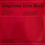 LP - Ernst Bloch - Zeitgenosse Ernst Bloch - Gatefold