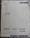 2x7inch Vinyl Single - Ernst Busch - Bertolt Brecht - Legenden, Lieder, Balladen 1914-1924 - Black labels