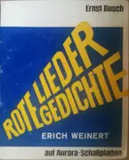 2x7inch Vinyl Single - Ernst Busch - Erich Weinert - Rote Lieder - Rote Gedichte - Mono / Book Cover