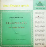7inch Vinyl Single - Ernst Deutsch Spricht Gotthold Ephraim Lessing - Ringparabel Aus »Nathan Der Weise«