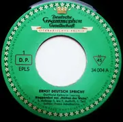 7inch Vinyl Single - Ernst Deutsch Spricht Gotthold Ephraim Lessing - Ringparabel Aus »Nathan Der Weise«