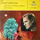LP - Schubert / Brahms - Ernst Häfliger Singt Lieder Von Schubert Und Brahms - Mono, tulip rim