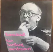 Ernst Jandl - Him hanflang war das Wort