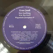 LP - Ernst Jandl - Him Hanflang War Das Wort