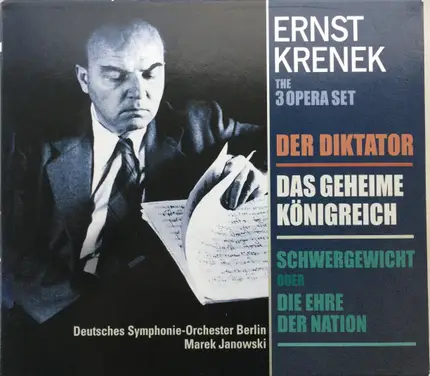 Ernst Krenek - The 3 Opera Set : Der Diktator / Das Geheime Königreich / Schwergewicht Oder Die Ehre Der Nation