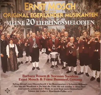 Ernst Mosch Und Seine Original Egerländer Musikanten - Meine 20 Lieblingsmelodien