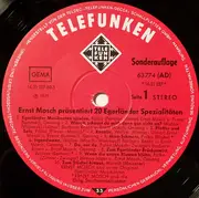 LP - Ernst Mosch Und Seine Original Egerländer Musikanten , Ernst Mosch Und Die Original Straßenmusikant - 20 Egerländer Spezialitäten