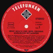 LP - Ernst Mosch Und Seine Original Egerländer Musikanten - Ein Klang Begeistert Die Welt - Gatefold With Integrated 4-sided Booklet