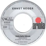 7inch Vinyl Single - Ernst Neger - Heile Heile Gänsje