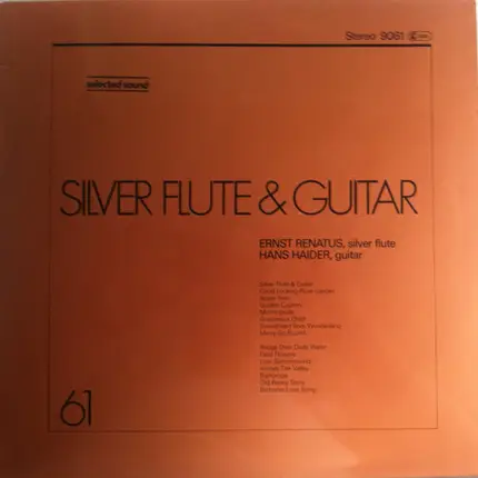 Ernst Renatus / Hans Haider - Silver Flute & Guitar